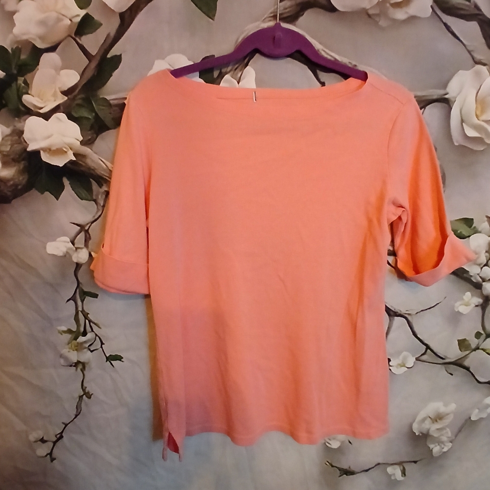 Peach Women's Top